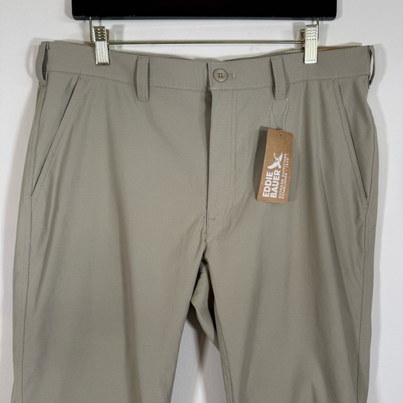 Eddie Bauer Other - NWT Eddie Bauer Men’s MR Takeoff Chino Classic Fit Light Khaki Pants 36x34